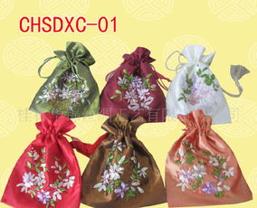 純手工絲帶繡花布藝禮品袋 定制價格、廠家選擇與花卉圖片指南